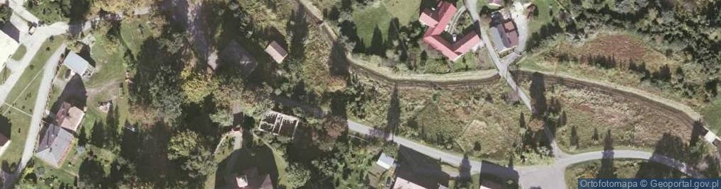 Zdjęcie satelitarne Zabytek sakralny
