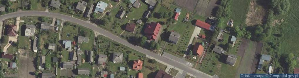 Zdjęcie satelitarne Zabytek sakralny