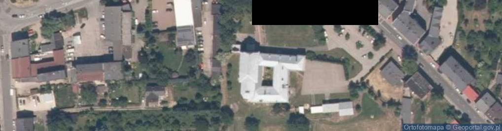 Zdjęcie satelitarne Zabytek sakralny