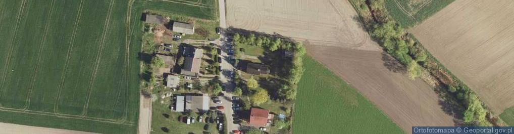 Zdjęcie satelitarne Zabytek sakralny