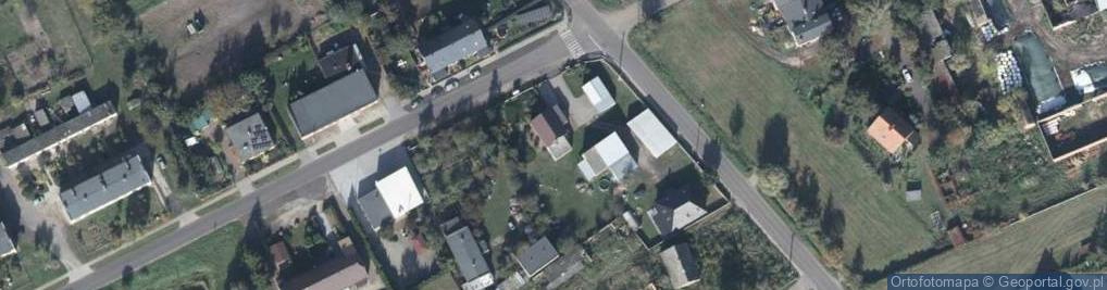Zdjęcie satelitarne Zabytek sakralny