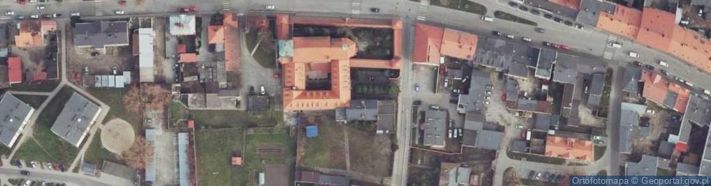 Zdjęcie satelitarne Zespół Klasztorny OO. Franciszkanów