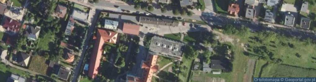 Zdjęcie satelitarne zespół pobernardyński