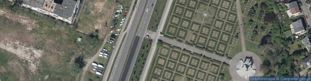 Zdjęcie satelitarne Armaty ZIS-3