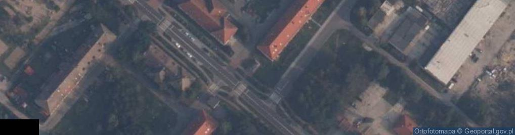 Zdjęcie satelitarne Czołg T34