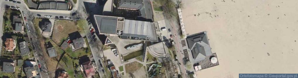 Zdjęcie satelitarne Muzeum Marynarki Wojennej