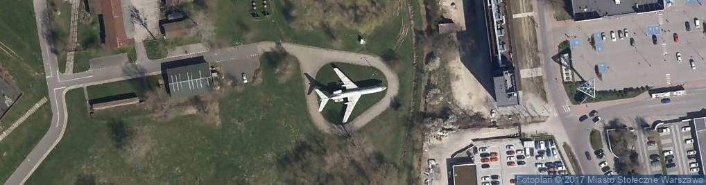 Zdjęcie satelitarne Samolot Tu-134A