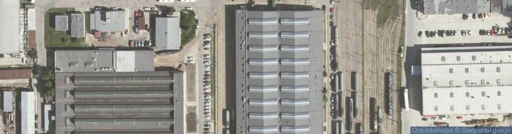 Zdjęcie satelitarne Stacja Obsługi Tramwajów Podgórze (OT)