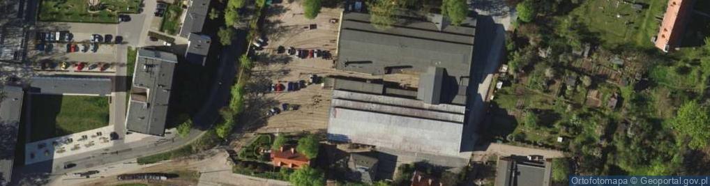 Zdjęcie satelitarne Zajezdnia tramwajowa