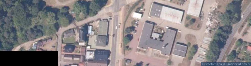 Zdjęcie satelitarne Enea - oddział Międzyzdroje