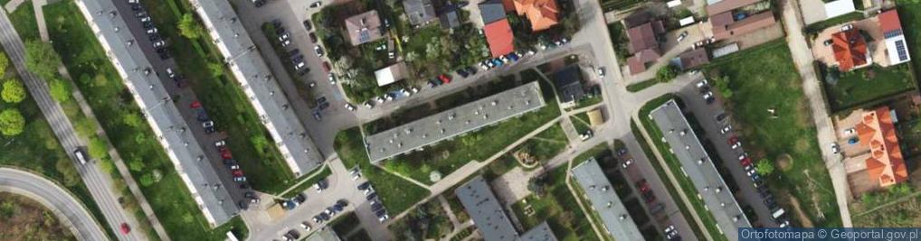Zdjęcie satelitarne Dorota Orzechowska Krawiectwo