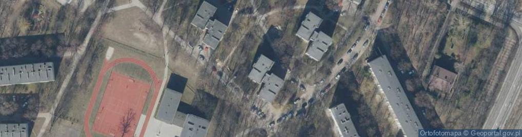 Zdjęcie satelitarne Firma Krawiecka Alamakota Anita Jabłońska Adam Jabłoński