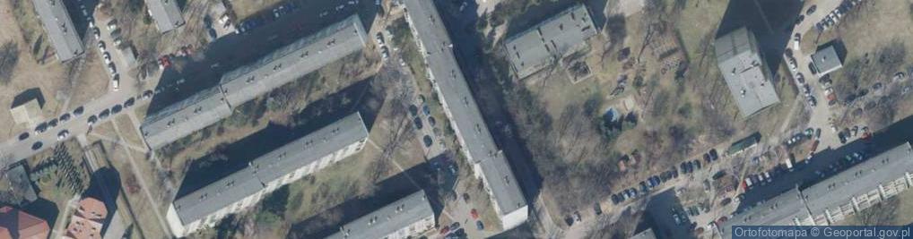 Zdjęcie satelitarne Krawiectwo i Bieliźniarstwo Roman Wojtas