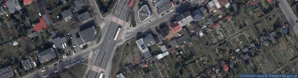Zdjęcie satelitarne Krawiectwo i Handel Art Rolno Spoż i Przem Import Eksport K M Szuwała
