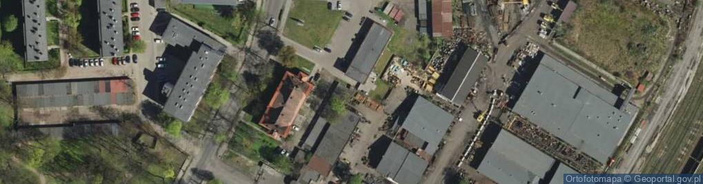Zdjęcie satelitarne Krawiectwo Konfekcyjne Handel Artykułami Przemysłowymi
