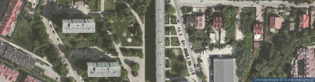 Zdjęcie satelitarne Krawiectwo Wyrób Usługi