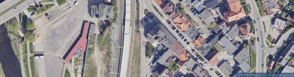 Zdjęcie satelitarne Krawiectwo