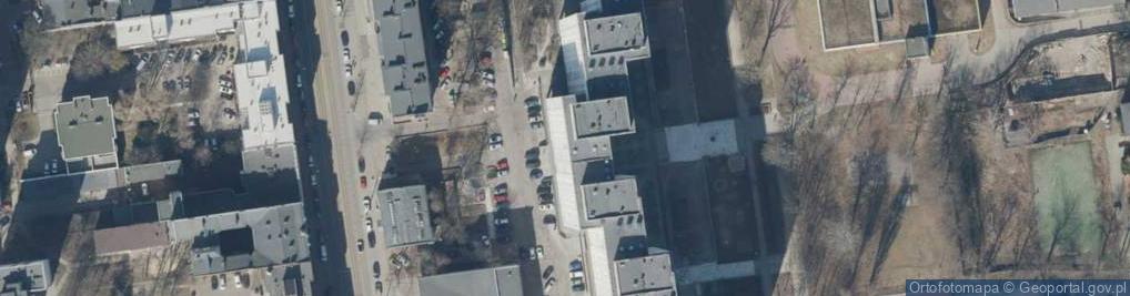 Zdjęcie satelitarne Krawiectwo