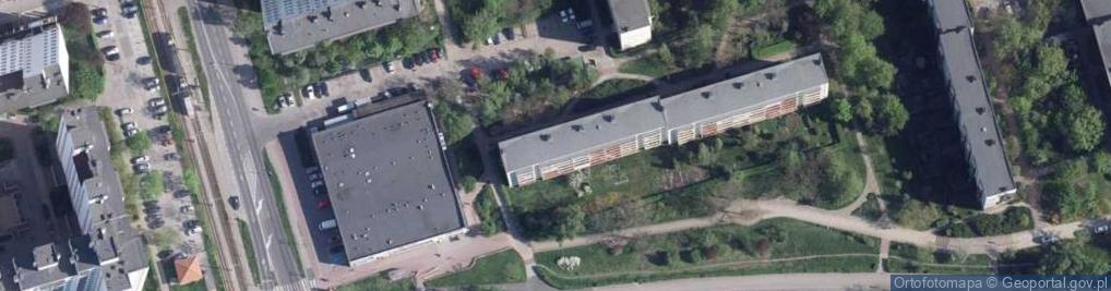 Zdjęcie satelitarne Kułakowska Krystyna Zakład Krawiecki Cywilno Wojskowy