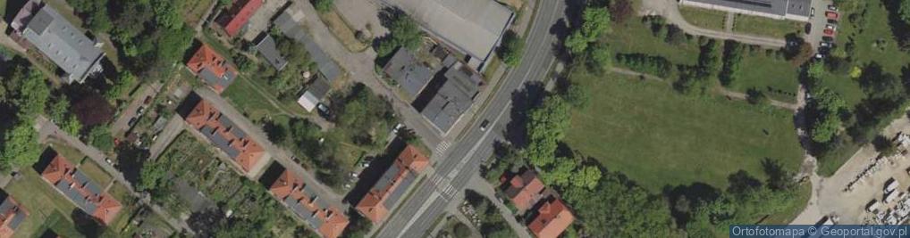 Zdjęcie satelitarne Pogorzelec Marzena Krawiectwo Lekkie