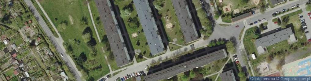 Zdjęcie satelitarne Usługi Krawieckie i Bieliźniarskie