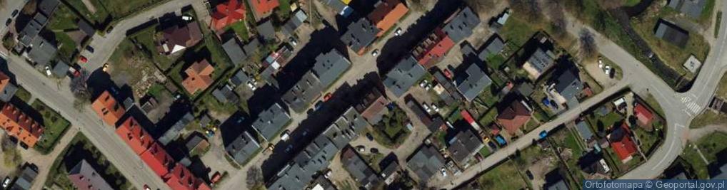 Zdjęcie satelitarne Usługowy Zakład Krawiecki Odzieży Lekkiej - Lesner-Gaffke Elżbieta
