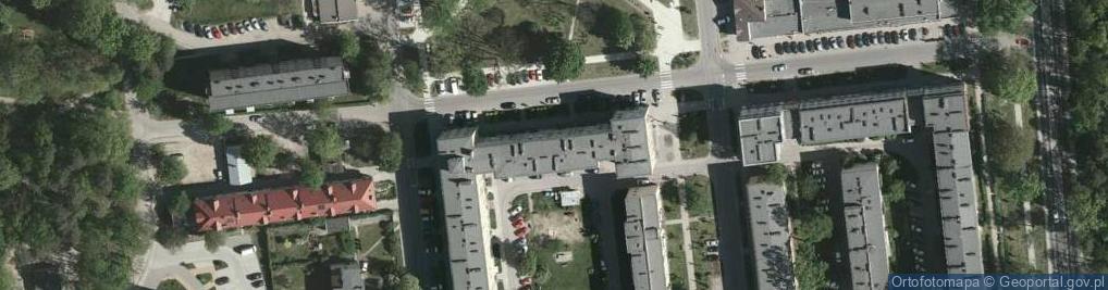 Zdjęcie satelitarne Usługowy Zakład Krawiecki