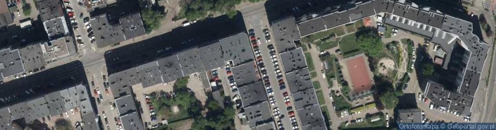 Zdjęcie satelitarne Zakład Krawiecki Ciążyńska Krystyna