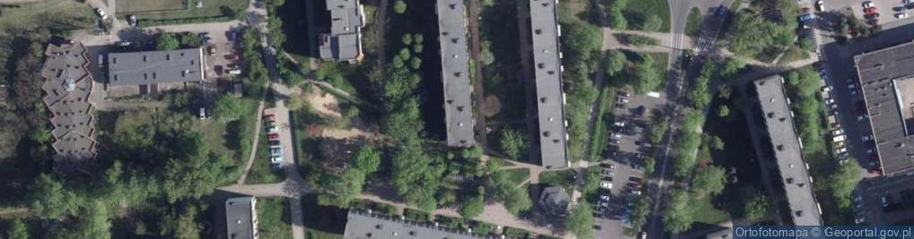 Zdjęcie satelitarne Zakład Krawiecki Olkowski Józef