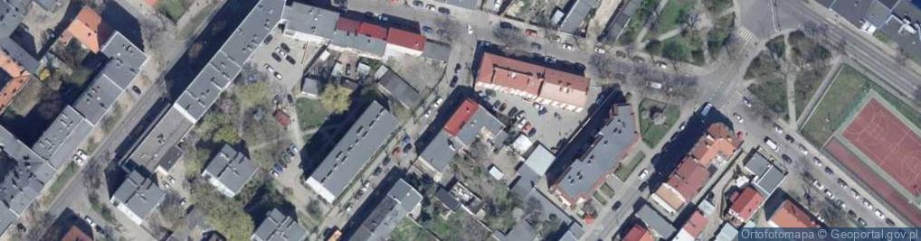 Zdjęcie satelitarne Zakład Krawiecki Produkcyjno Usługowy