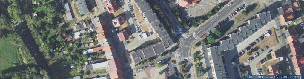 Zdjęcie satelitarne Zakład krawiecki