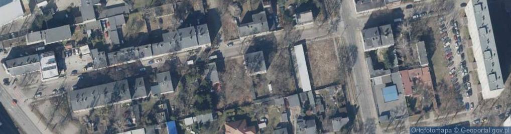 Zdjęcie satelitarne Zakład Krawiecki
