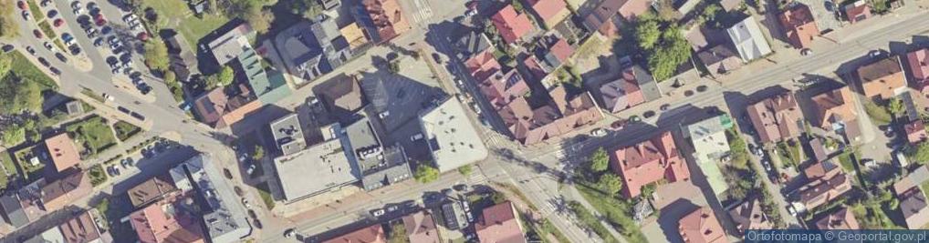 Zdjęcie satelitarne Zakład Krawiecki