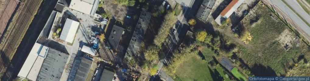 Zdjęcie satelitarne Zakład Krawiecki