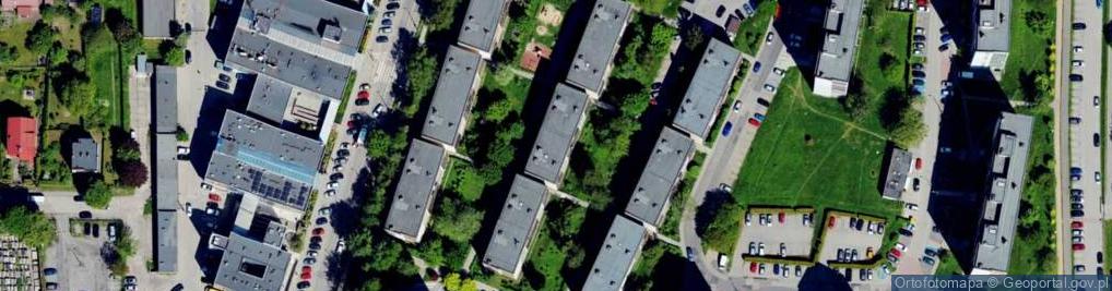 Zdjęcie satelitarne Zakład Krawiecki