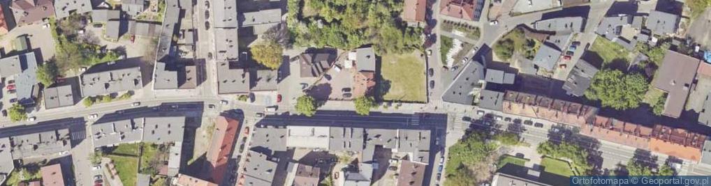 Zdjęcie satelitarne Zakład Krawiecki