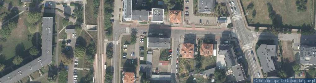 Zdjęcie satelitarne Zakład Krawiecki
