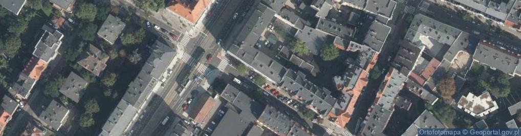 Zdjęcie satelitarne Zakład Krawiecki