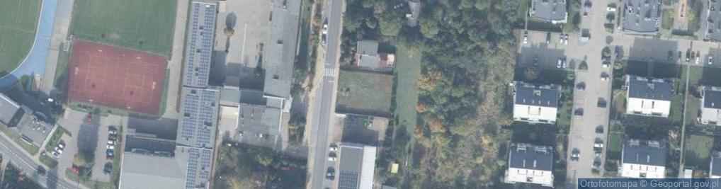 Zdjęcie satelitarne Zakład krawiecki