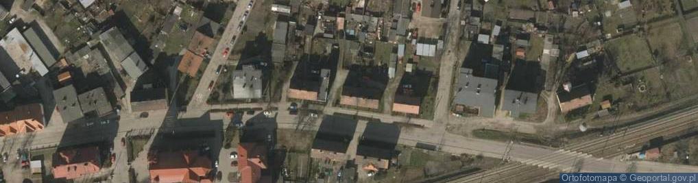 Zdjęcie satelitarne Zakład krawiecki