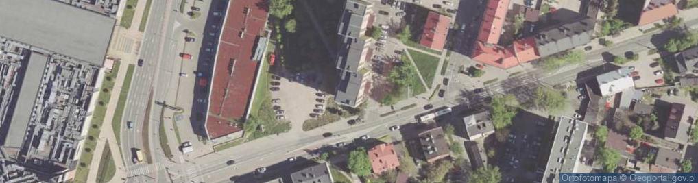 Zdjęcie satelitarne Zakład krawiecki