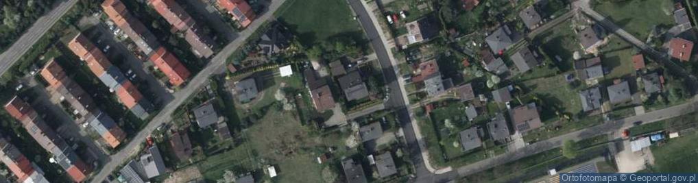 Zdjęcie satelitarne Zakład krawiecki