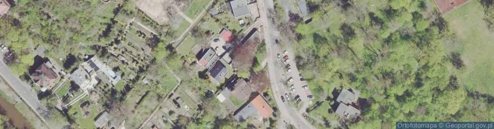 Zdjęcie satelitarne Zakład krawiecki