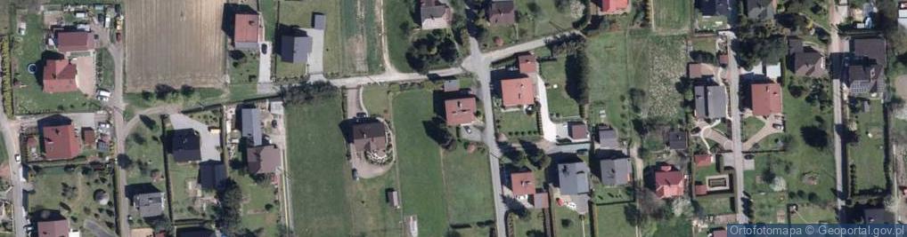 Zdjęcie satelitarne Zakład krawiecki