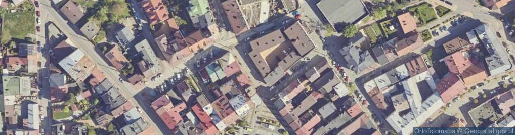 Zdjęcie satelitarne Zakład Krawiectwa Damskiego