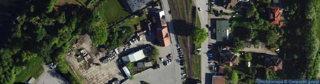 Zdjęcie satelitarne Zakład Krawiectwa Konfekcyjnego Mirandex Borowski H Huczek w SPC