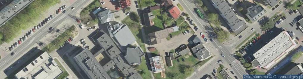 Zdjęcie satelitarne Centrum Pogrzebowe