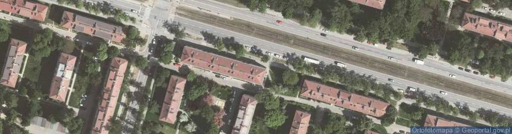 Zdjęcie satelitarne Cordia Zakład Usług Pogrzebowych