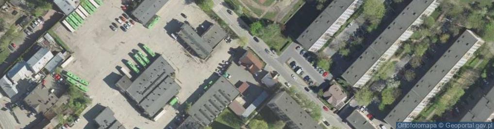 Zdjęcie satelitarne Dom Pogrzebowy Nowogródzka