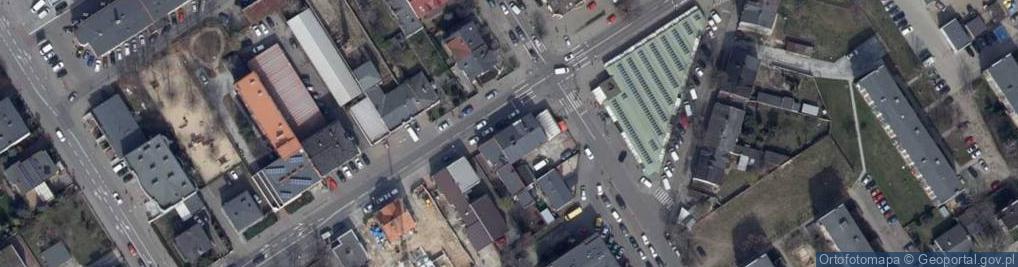 Zdjęcie satelitarne Dom pogrzebowy Ozyrys